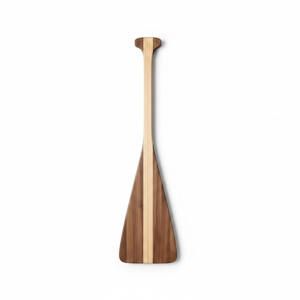 Artisan Wood Canoe Paddle Wall Art
