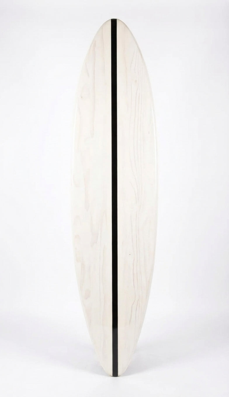 Tributary Wood Wall Art Panel - Freeform (Cotton White)