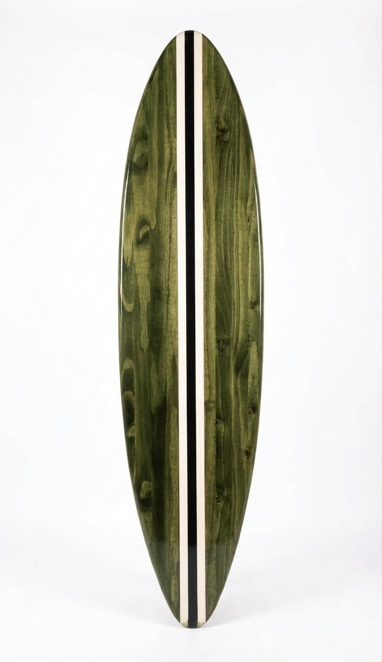 Tributary Wood Wall Art Panel - Freeform (Fern)