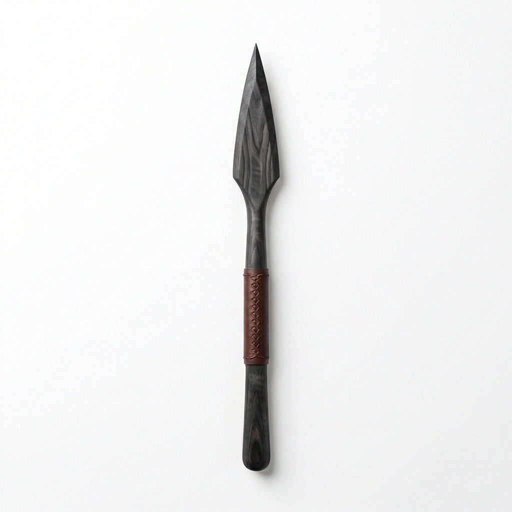 Ashwood Arrow Carved Wood Wall Art - Freeform (Charcoal)