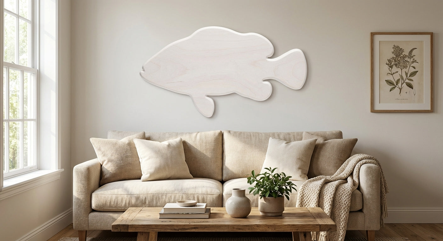 Coastal Currents Carved Wood Wall Art