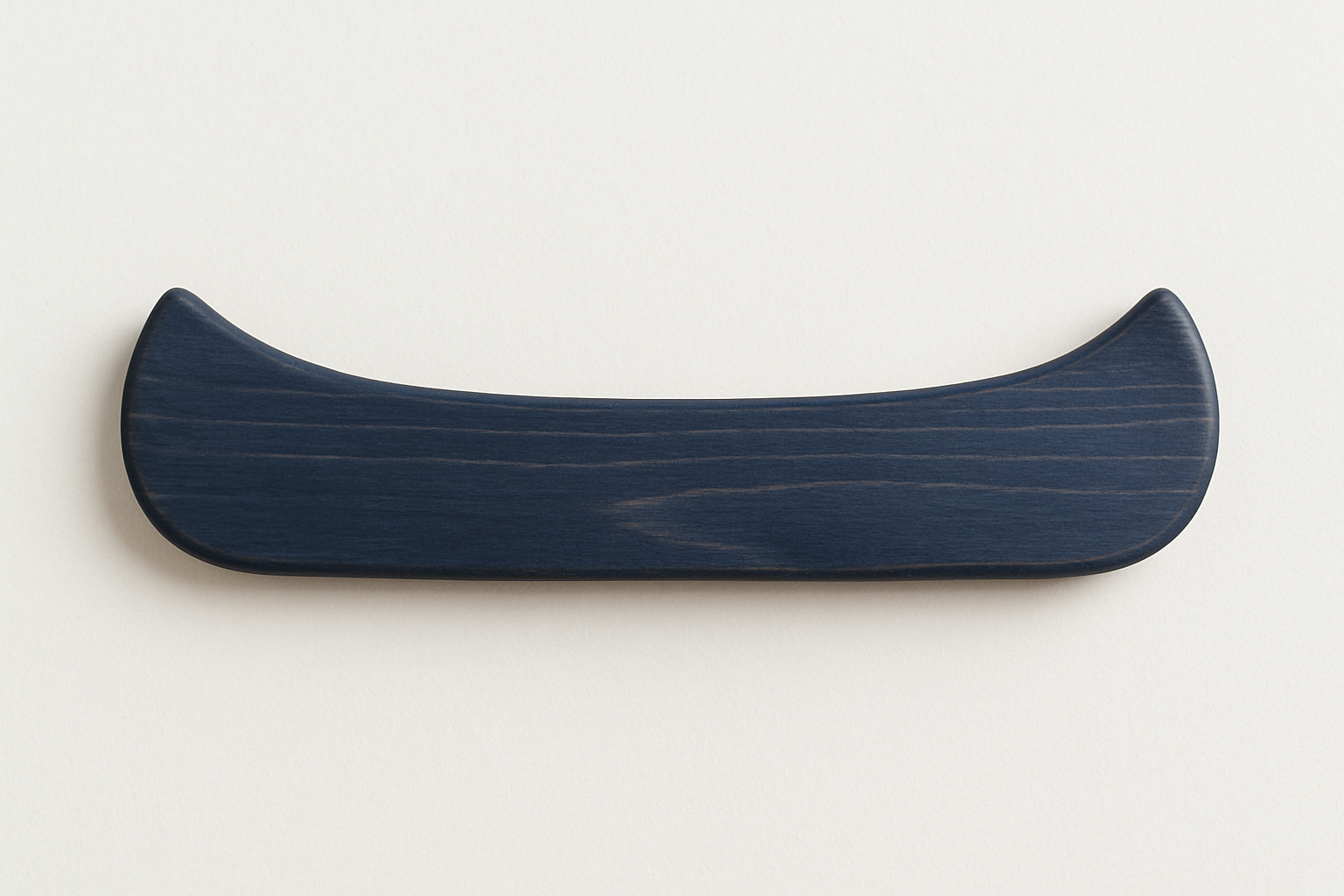 Canoe Carved Wood Wall Art Panel - Freeform (Midnight Sky)