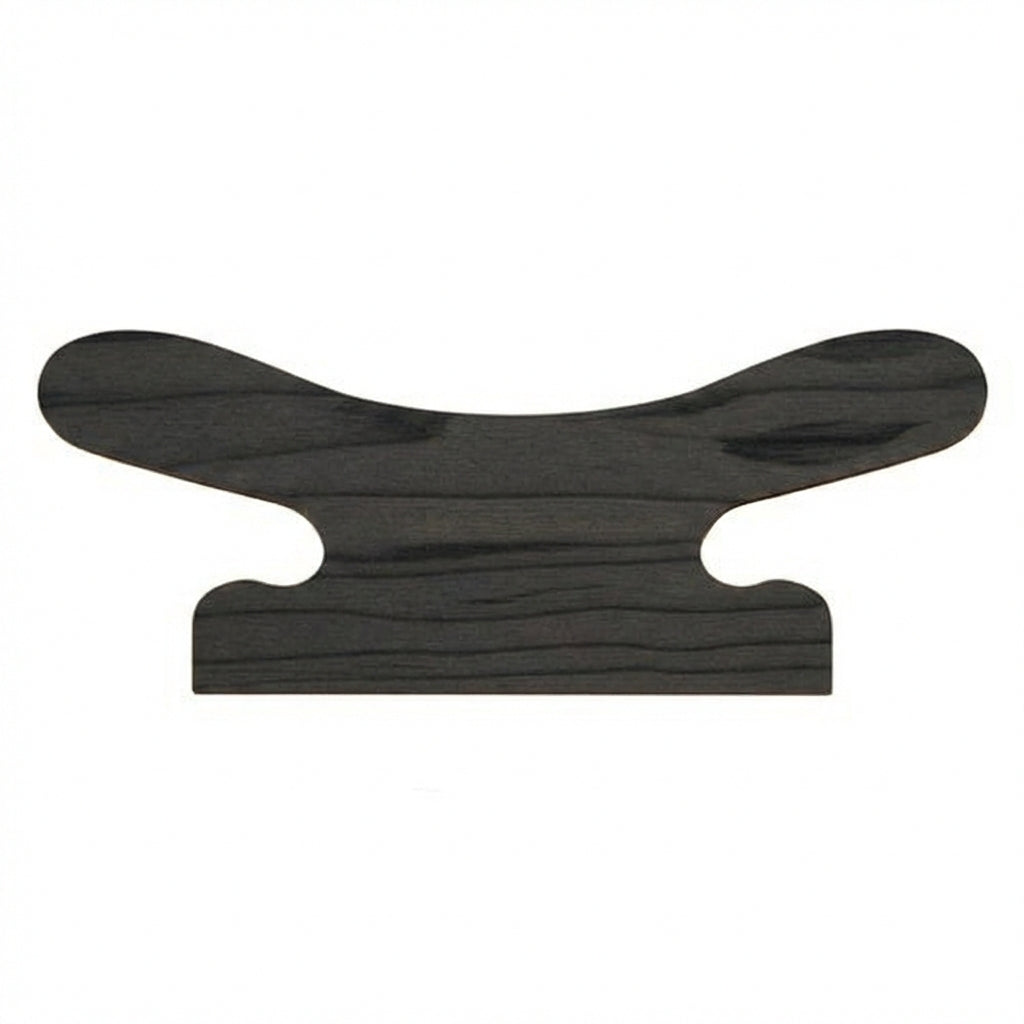 Boat Cleat Wood Wall Art Carved Wood Wall Art Panel - Freeform (Charcoal)