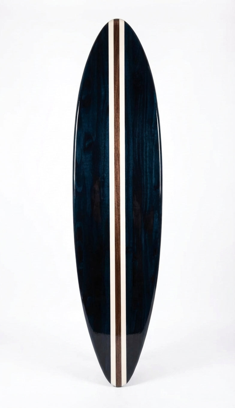 Tributary Wood Wall Art Panel - Freeform (Midnight Sky)