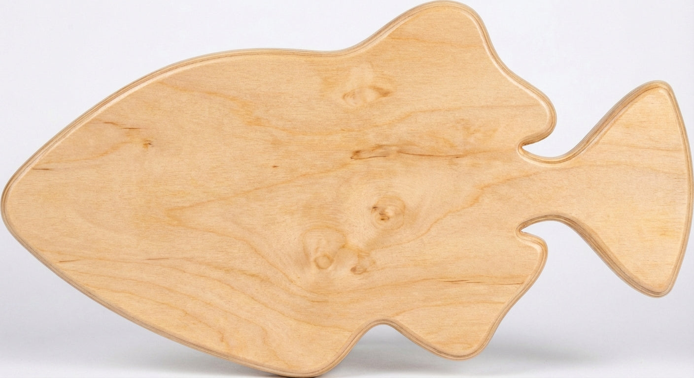 Coastal Currents Carved Wood Wall Art - Freeform (Natural)