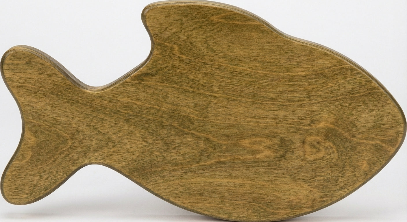 Oceanic Drift Wood Wall Art Panel - Freeform (Fern)